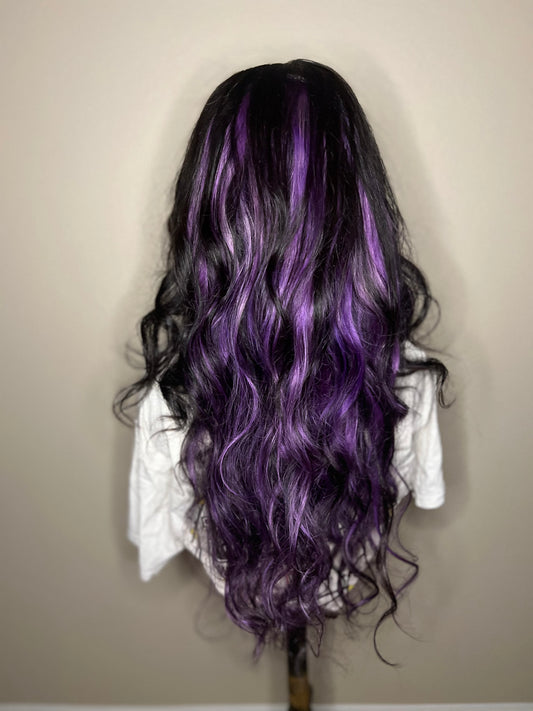 Purple & Black