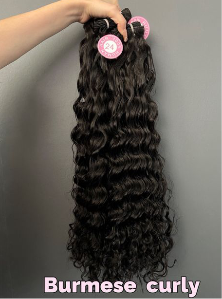 Burmese Curly Raw Bundle