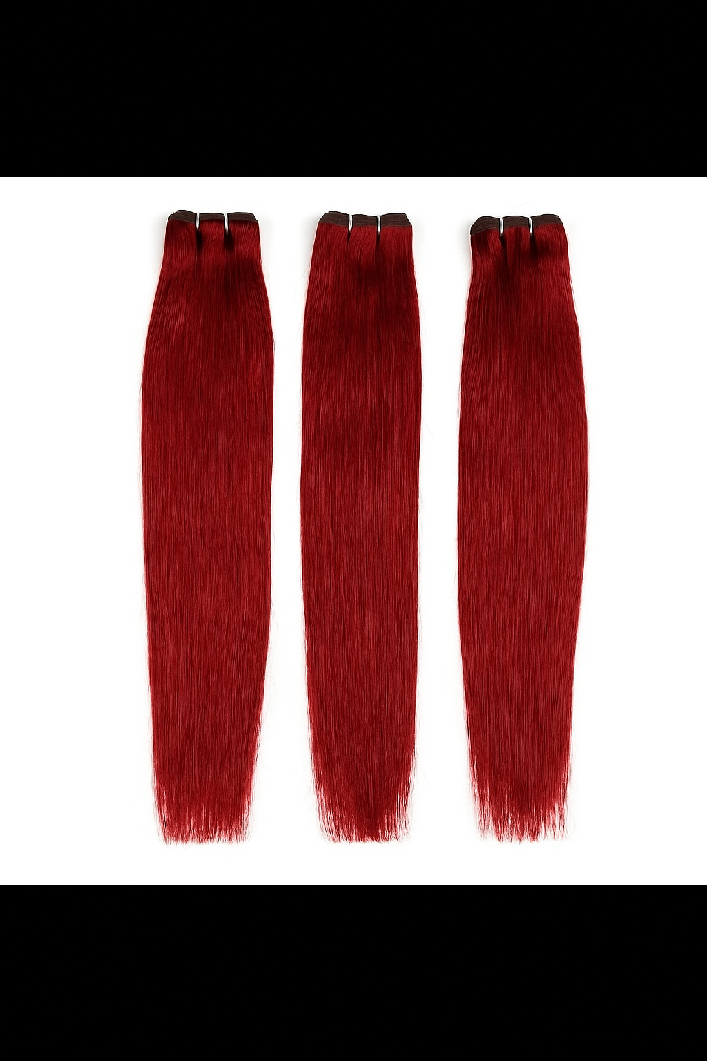 Burgundy ONE Straight Bundle Grade A