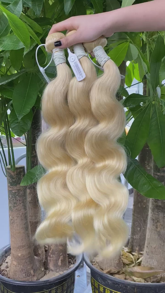 Indian Bodywave Blonde Raw Bundle