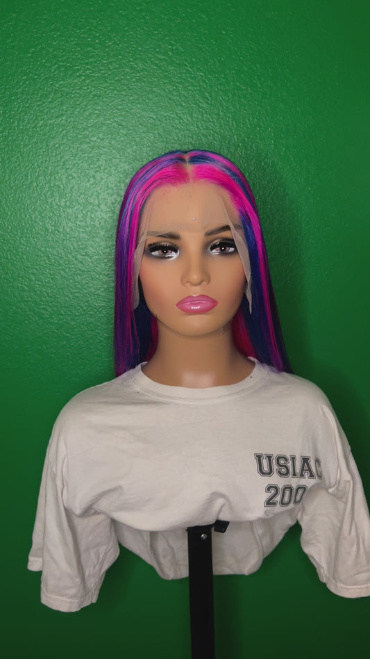 Transparent Lace 13x4 color bob