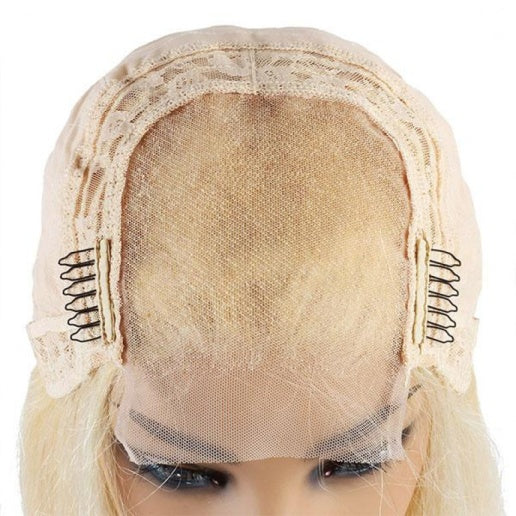 Blonde Straight HD 4x4 Wig