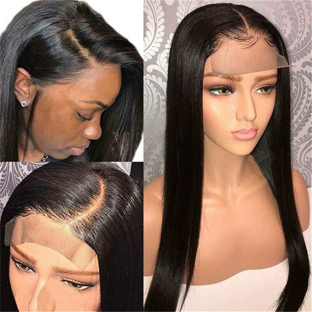 HD Straight Closure Wig 4x4