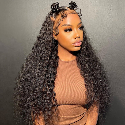 Deep Wave Transparent Wig 13x4