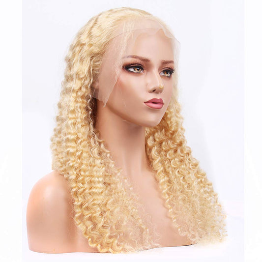 Deep Wave Blonde Lacefront Wig 13x4