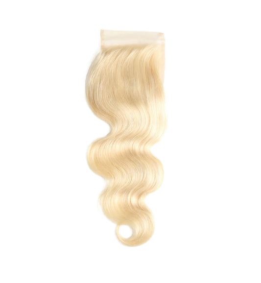 Body Wave Blonde Transparent Closure