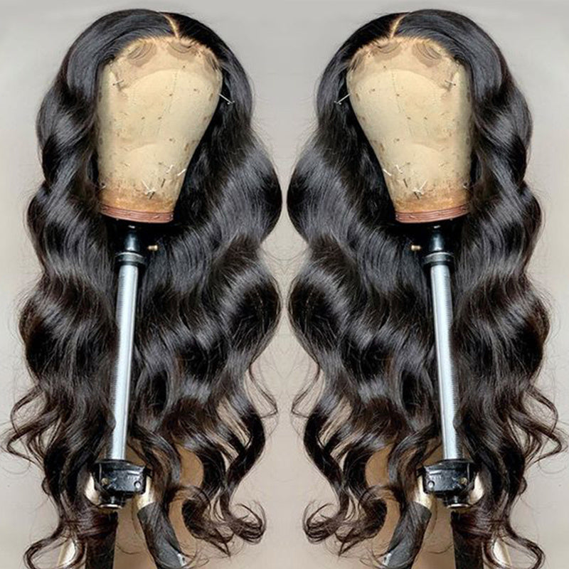 HD Body Wave Closure Wig 4x4