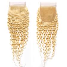 HD Closure Deep Wave Blonde