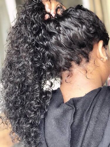 360 Deepwave Transparent Wig