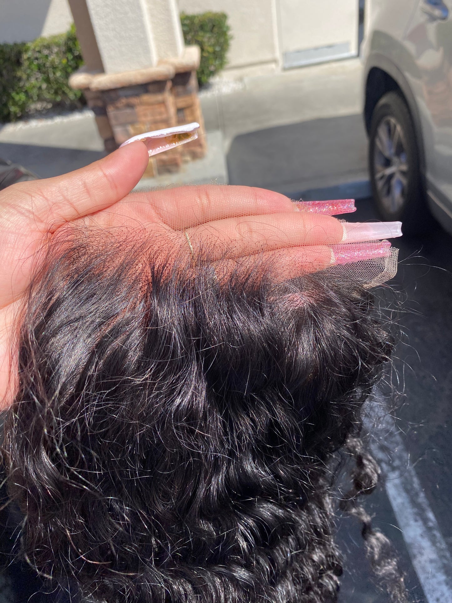 Indian Curly Raw HD Closure