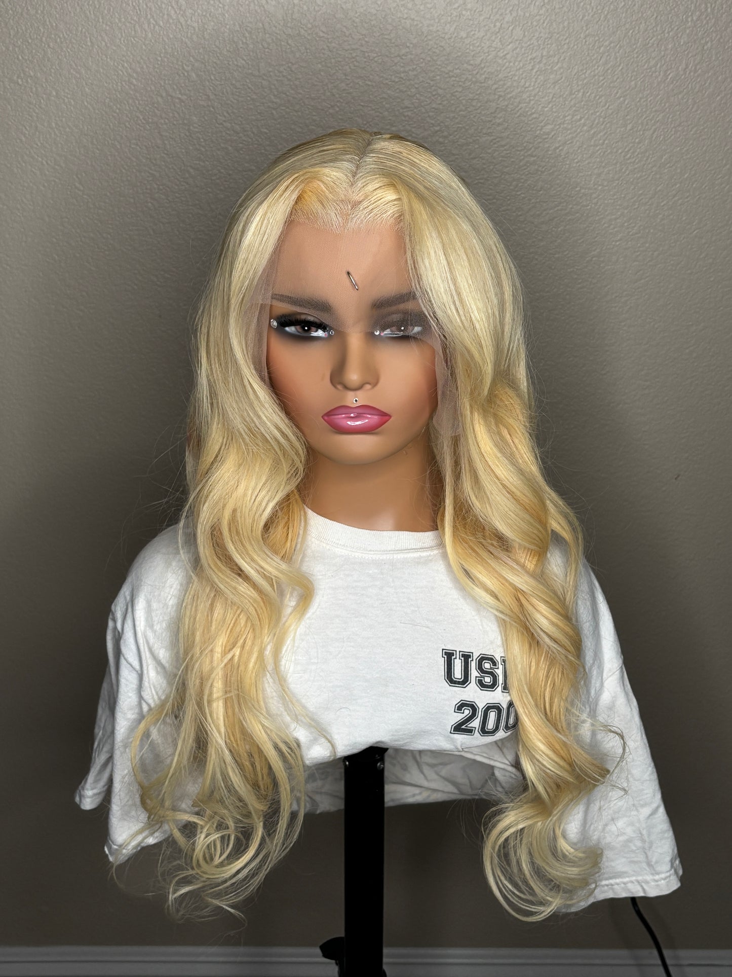 Transparent 13x4 Blonde Wig