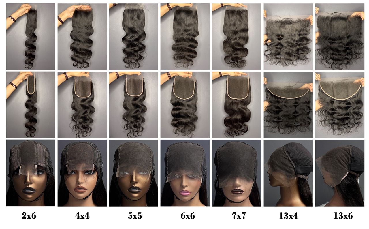 Indian Curly Raw HD Closure