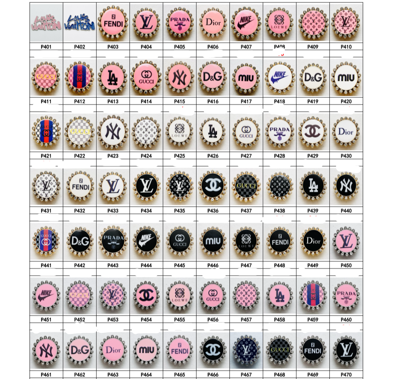 Croc Charms