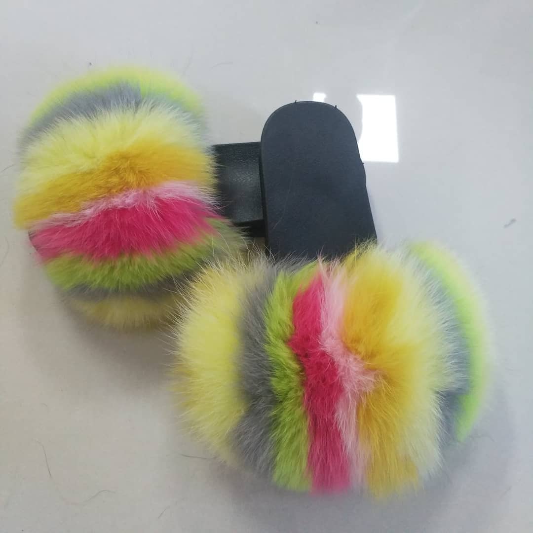 Sherbert Faux Slippers - royalty-extensions.com