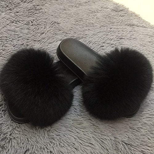 Black Panther Faux Slippers - royalty-extensions.com