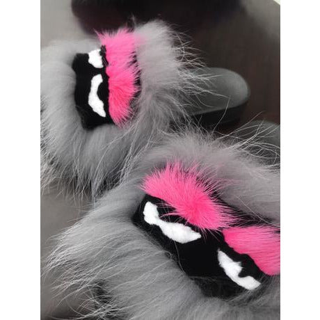Droopy Fur Slippers - royalty-extensions.com