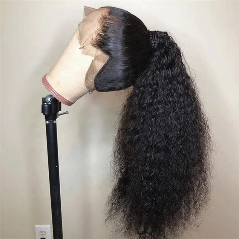 360 Kinky Curly Transparent Wig