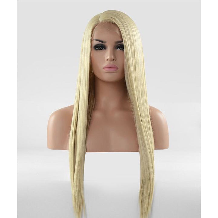 Full Lace blonde 613 straight wig - royalty-extensions.com