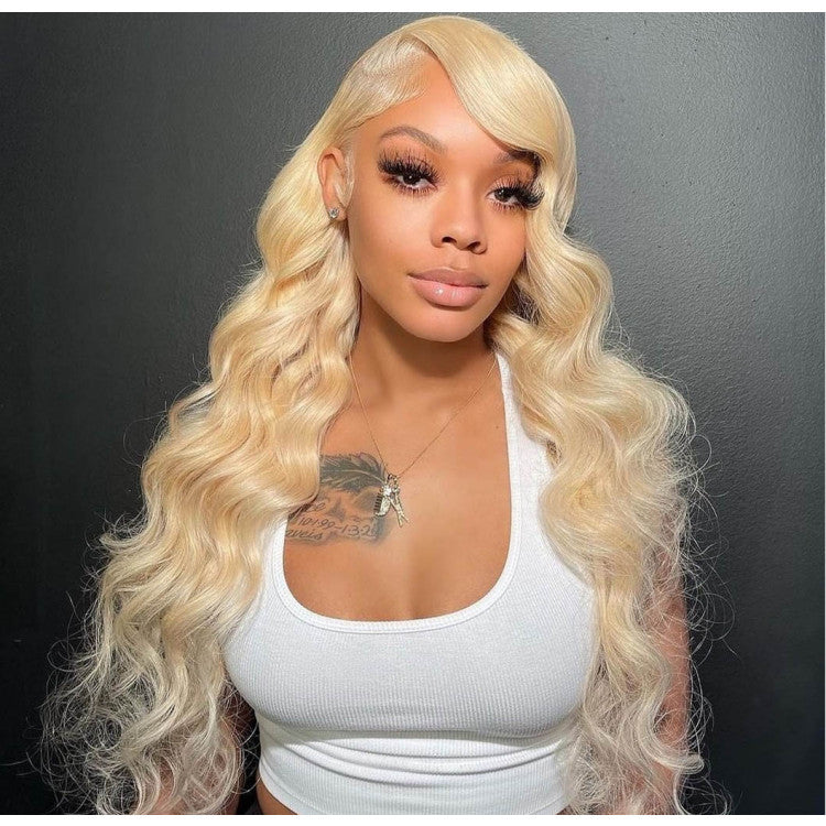 HD Lacefront body wave blonde Wig 13x4