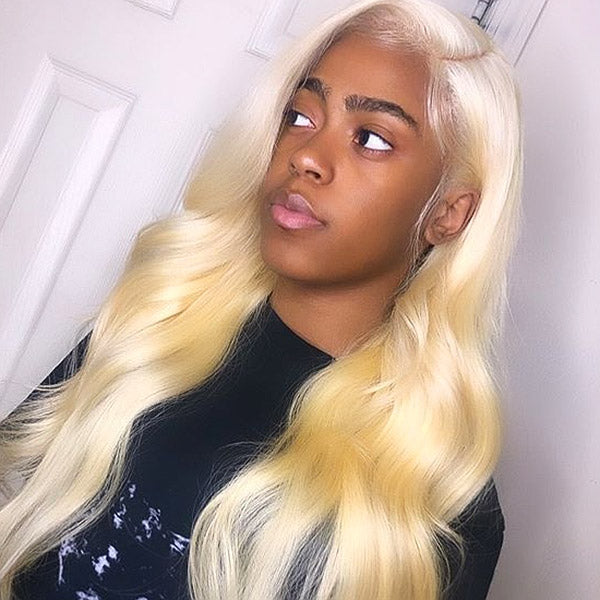 Lacefront body wave blonde Wig - royalty-extensions.com