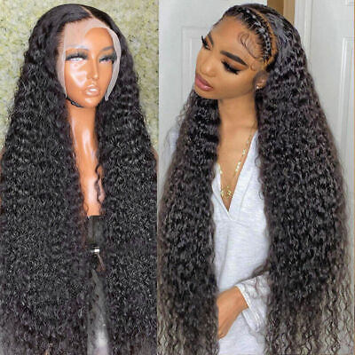 Deep Wave Transparent Wig 13x6